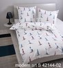 JANINE  Betwäsche Mako-Satin mit RV,  modern art S 42144