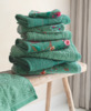 PIP STUDIO Frottiertücher Les Fleurs, Good Evening, Soft Zellige, green